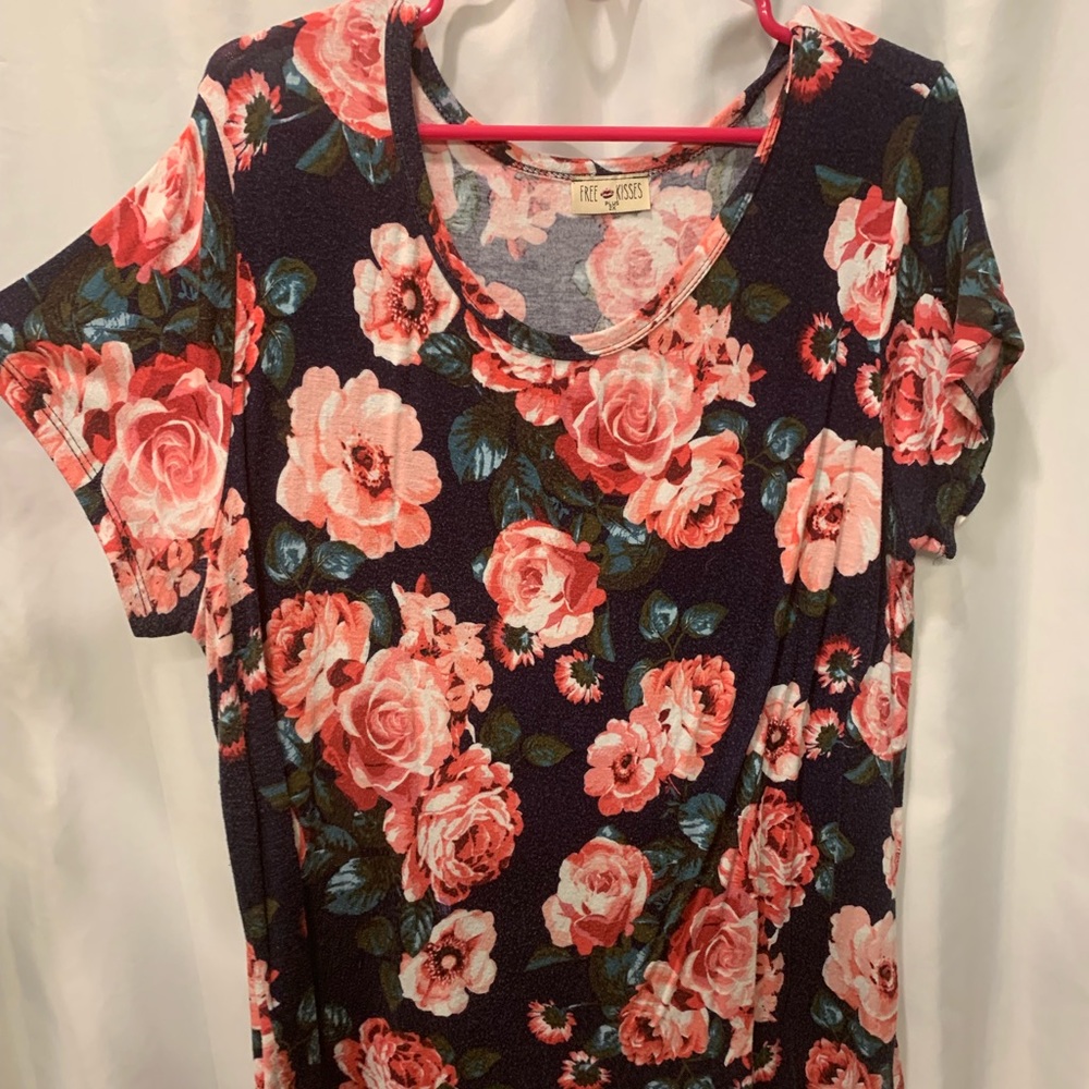 Long Floral Tunic